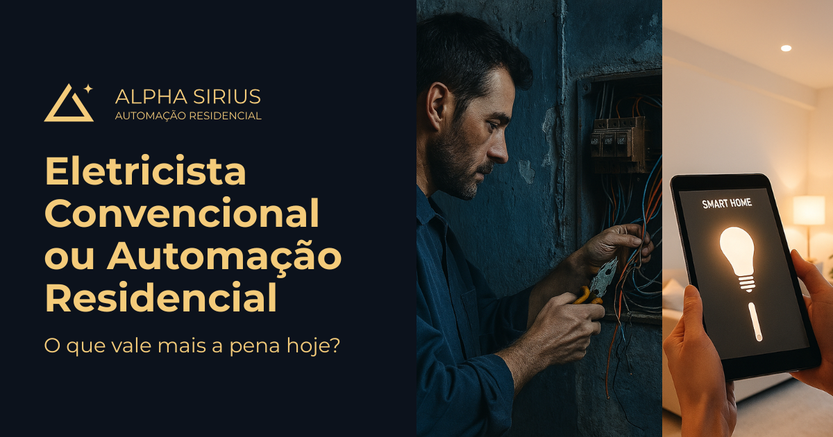 Eletricista Convencional ou Automação Residencial